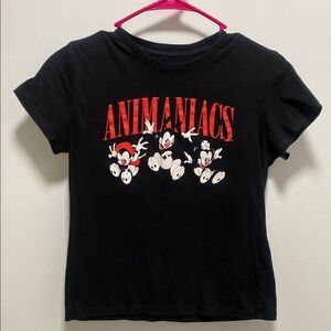Animaniacs Black Graphic T-Shirt